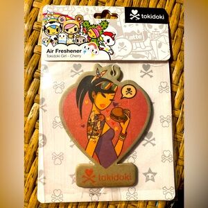 Tokidoki inspyre Air Freshener. Tokidoki girl-Cherry. Rare, Brand new.